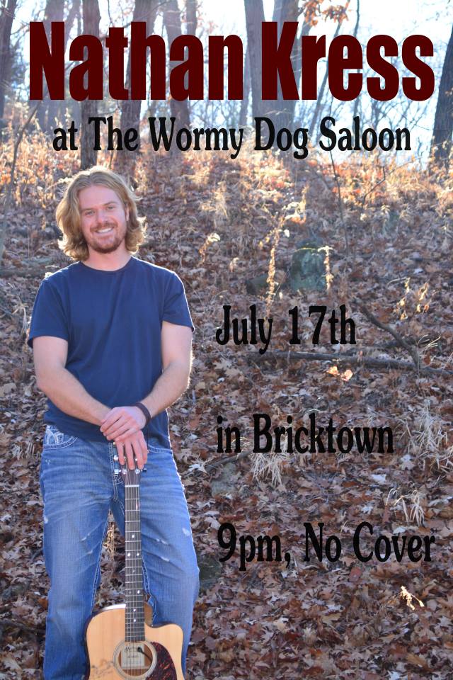 Nathan Kress @ The Wormy Dog Saloon in Bricktown OKC